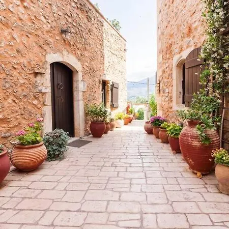 リゾート Samonas - 5 Maisonettes With Breathtaking Views ハニア