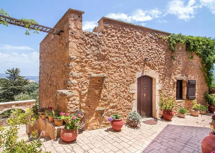 אתר נופש Samonas - 5 Maisonettes With Breathtaking Views חאניה